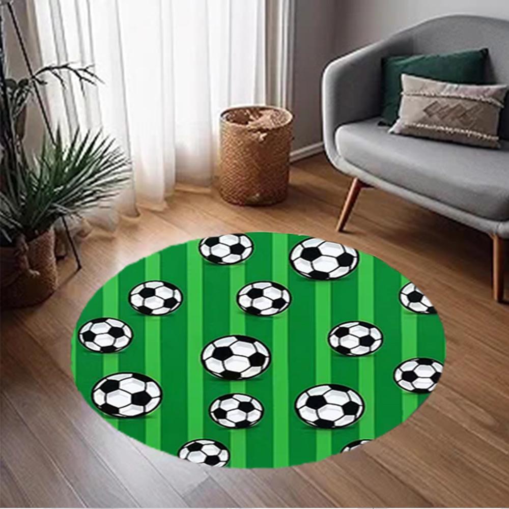 1 stuks Voetbal vloerkleed huis tapijt antislip ontwerp voor kantoor decoratie cadeau woonkamer slaapkamer