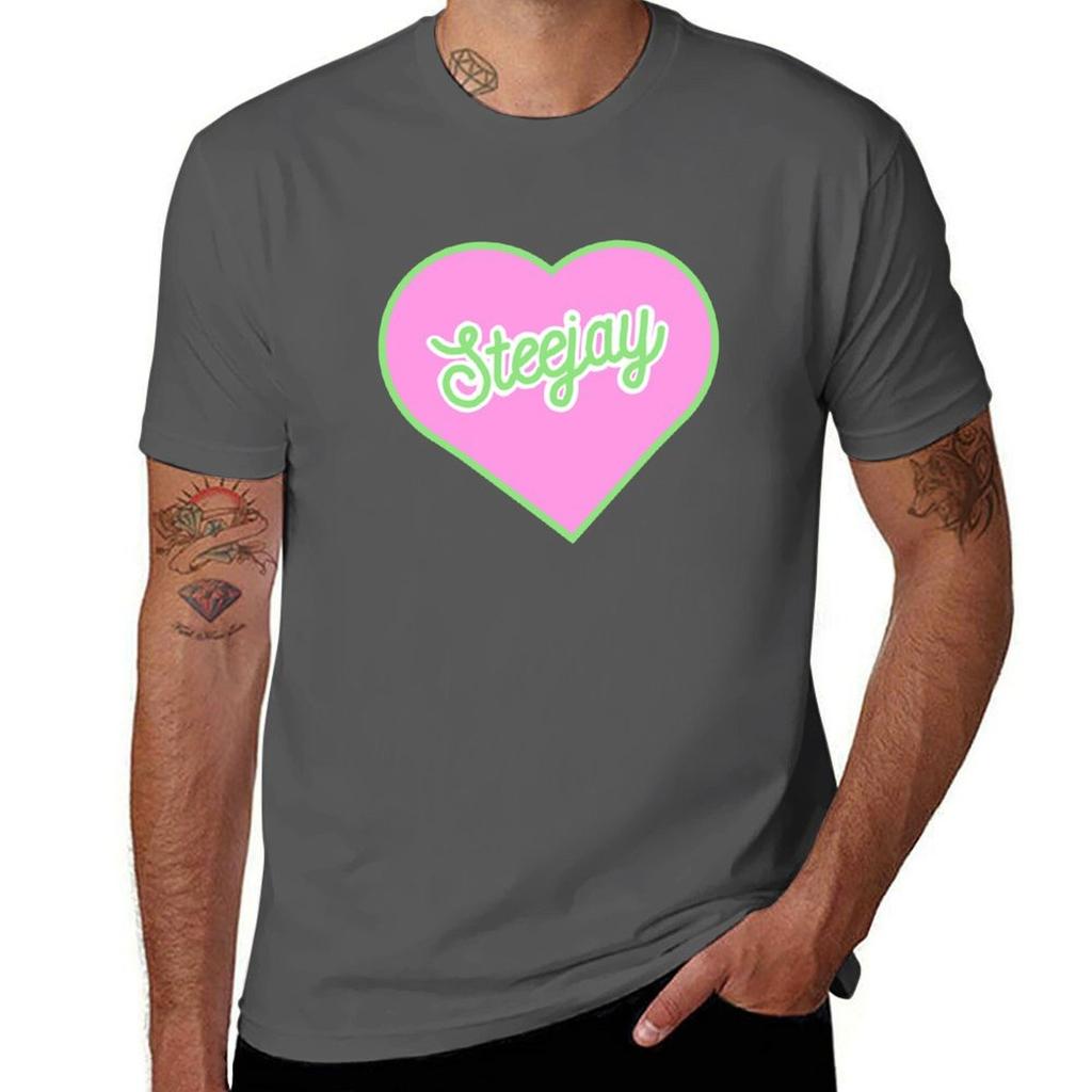 Steejay Shirt Tshirt Worker Basic Short Sleeve Tee