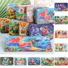 High-quality 60-piece Wooden Puzzle In Iron Box Educational Toy For Kids