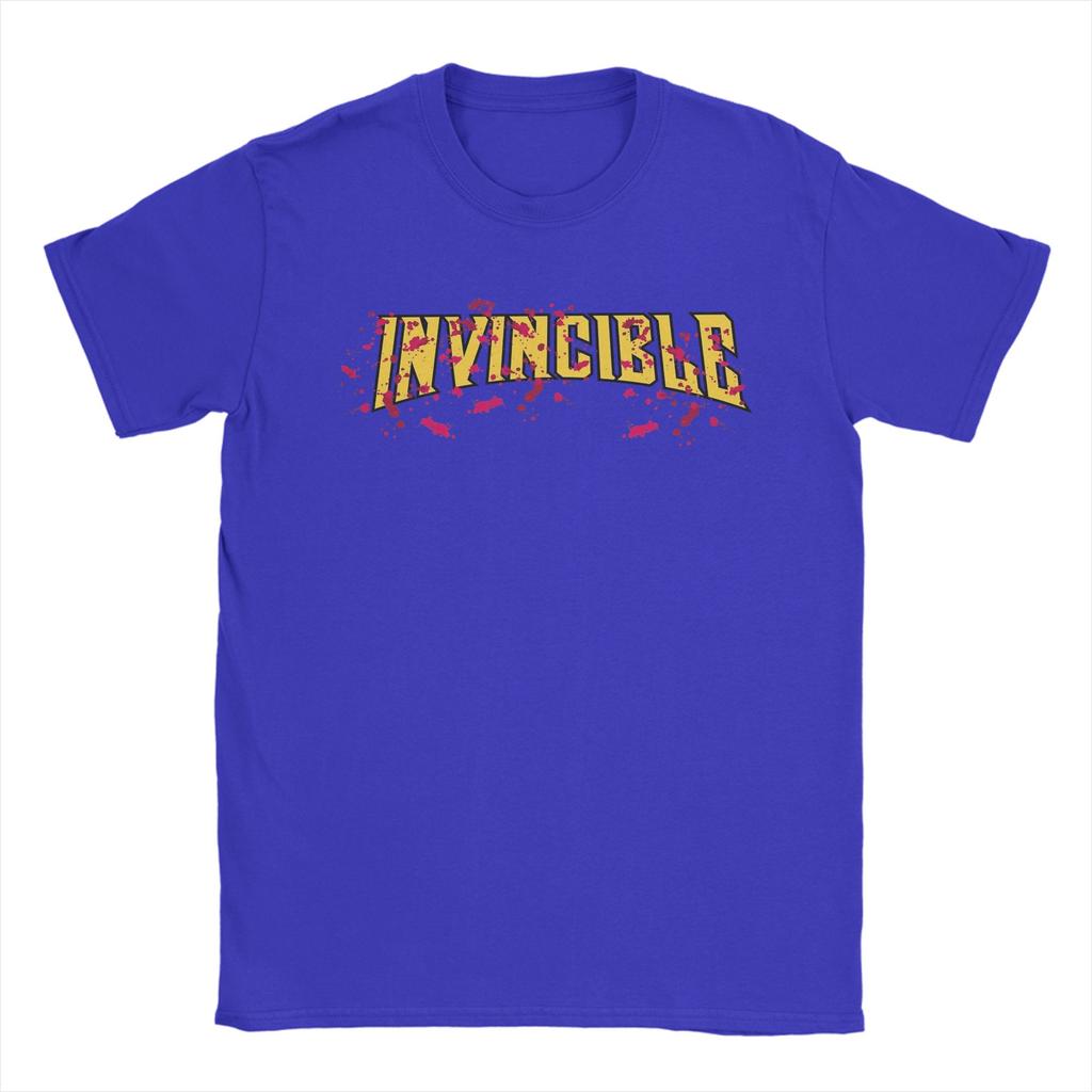 Invincibles Comic T Shirt Unisex Cotton Vintage TShirts Round Collar Tees Short Sleeve Clothes Gift