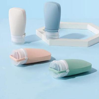 Tampa protetora à prova de vazamentos frasco de viagem de silicone para viagem 60ml