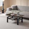 Black Tempered Glass Coffee Table