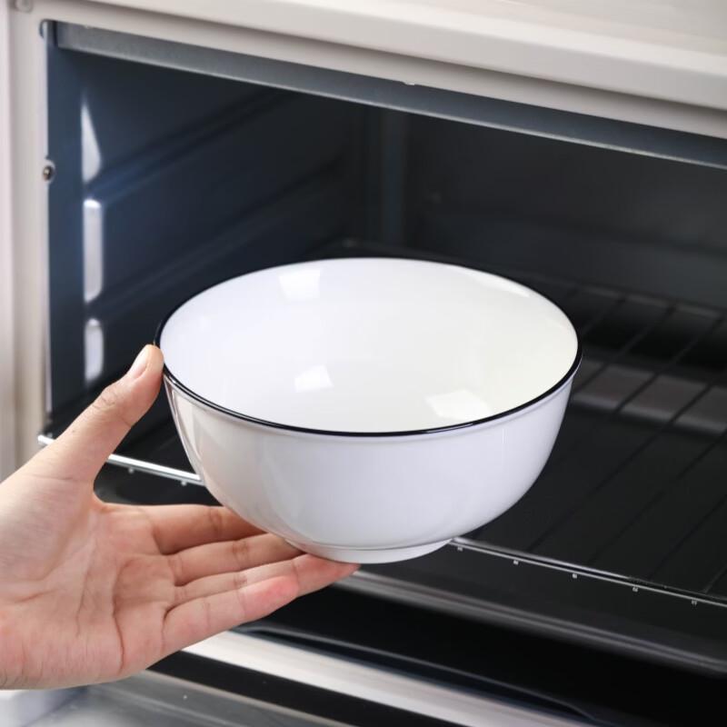 Minimalist Jingdezhen Ceramic Soup Bowl Set