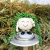 Face Planters Pots Resin Smile Face Vase Succulent Head Planter Pots Face