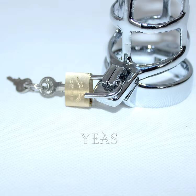 Adult Products Metal Cock Cage Toys Sex Furniture for Couples Male Chastity Device