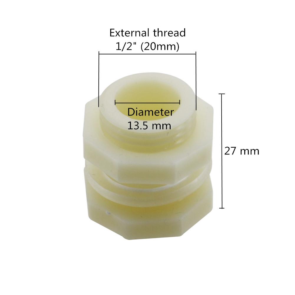 

1/2 3/4 1 1.2 1.5 2 Female/Male Thread Fish Connector Tank Drain Pipe Accessories Aquarium Joints Water Pipe Fittings 1Pc