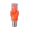 RF to RJ45 Converters RJ45 to RF Connectors Coax Straight Connectors F Female to RJ45 Male Coaxial Barrels Coupler Adapter