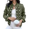 Women's Casual Long Sleeve Denim Jacket for Everyday Wear