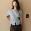 Layered Half Sleeve Knit Cardigan 31 Kk6mp4360 31