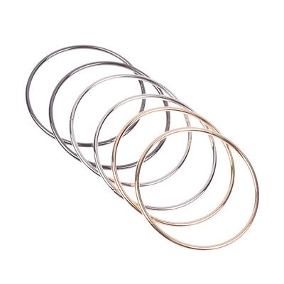 2 pezzi/lotto 4 mm di spessore fai da te anello per maniglia borsa anelli rotondi in metallo 10,9 cm fai da te borse borse anello fibbia appesa hardware