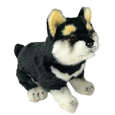 HANSA Plush Toy 7249 Black Shiba Puppy 22