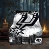 Antonio Spurs Logo Decke Flanell Überwurf für Sofa, Reise, Camping, Wohnzimmer, Büro, Stuhl und Bett Weich und Warm Feiertagsgeschenke