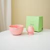 1/2pcs Traditional Japanese Matcha Bowl and Whisk Holder Tea Bowl with Pouring Spout for Office Table Tea Ceremony Party Gift