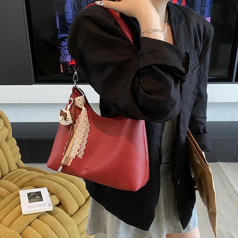 Niche underarm bag women's new casual work commuter tote bag high-end shoulder messenger bag