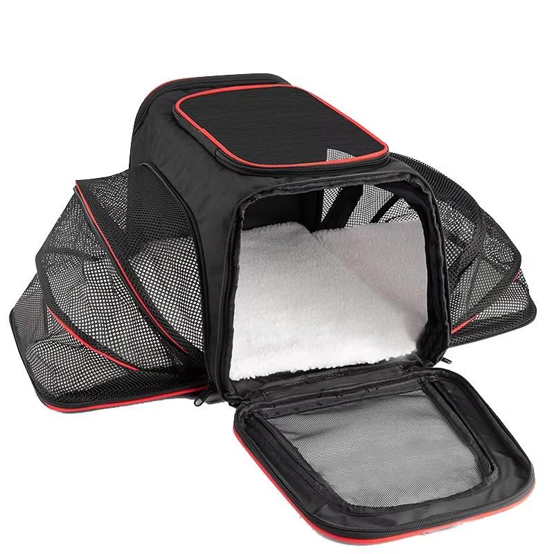 1PCS Transport Bag Carriers Backpack Portable Breathable Foldable Shoulder Bag Cat Dog Carrier Bags Outgoing Travel Pets Handbag