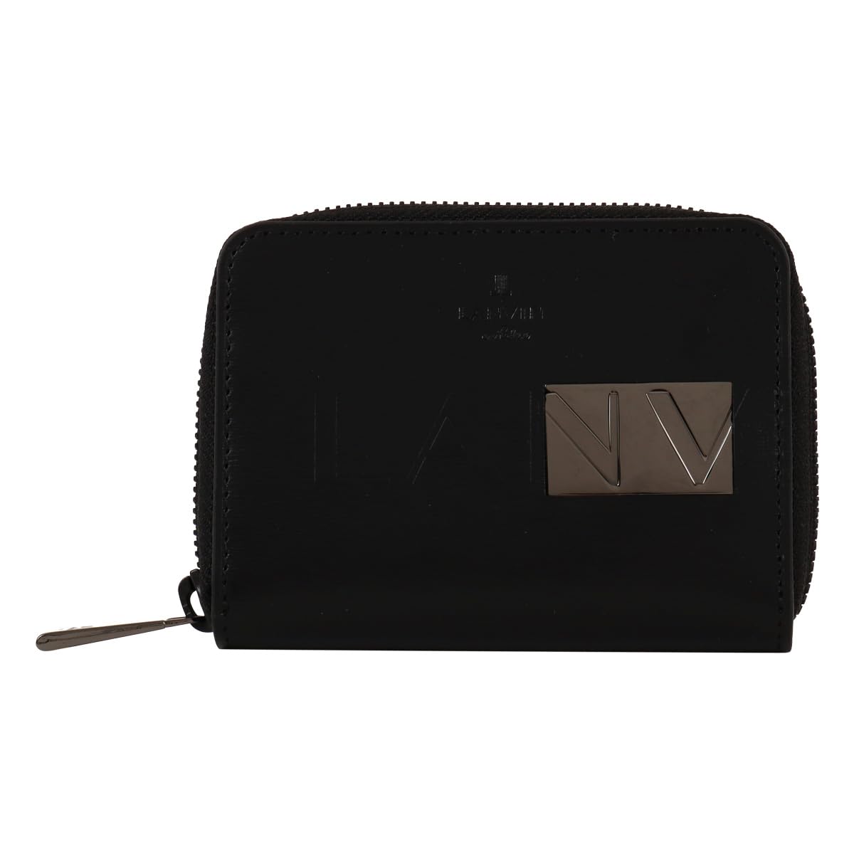 

on Key Case Round Zipper 4 Rows Large Key Holder 519602 Diablo Cowhide Genuine Leather Black [Lanvin Blue] Men s [01]