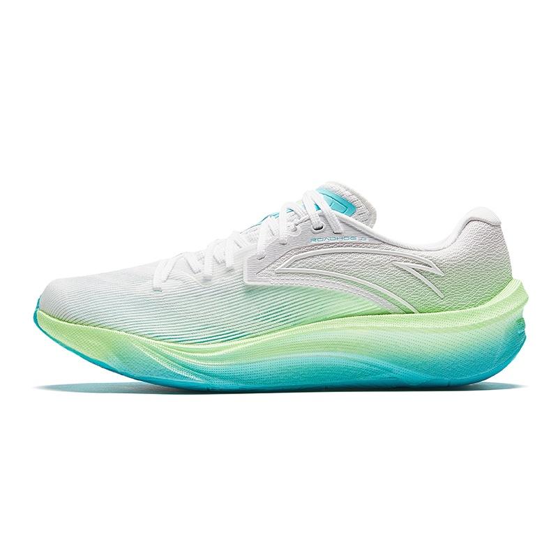 ANTA Asphalt Road Fighter 2.0  White Green Blue  Men s 912335590-7 EU 44