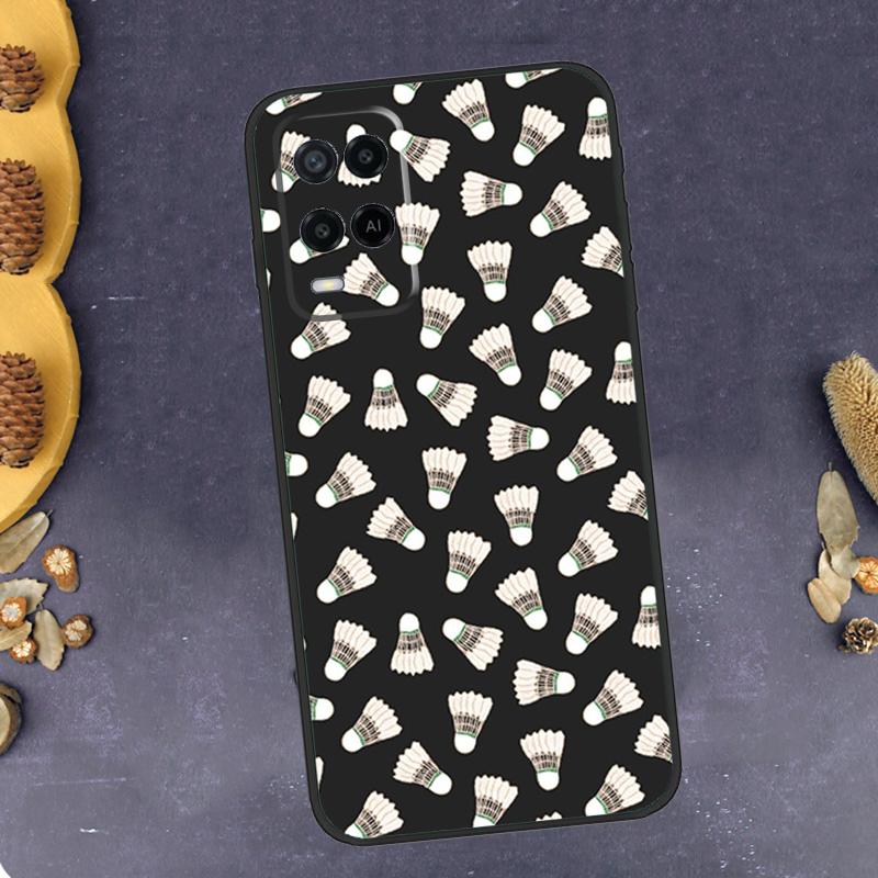 Badminton Sport Phone Case For Oppo A94 A74 A54 A15 A18 A38 A58 A78 A98 A40 A60 A80 A16 A76 A96 A57S A17 A77