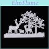 Forest Deer Metal Dies Cutting Stencil Diy Scrapbooking Album Paper Card Embossing Craft Die Cut Merry Christmas