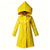 Little Nightmares 2 Six Cosplay Outfit | Yellow Hooded Raincoat Halloween Horror Costume for Carnival, Cosplay Party & Stage Per