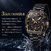 OLEVS Analog Quartz Square Sports Metal Large Black Chronograph Men's Watch, Dial, Brand, Band, Waterproof, Dial,