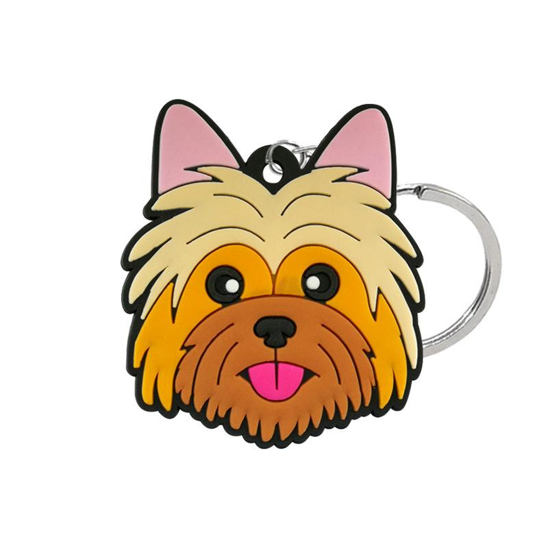 Cute Dog Backpack Keychain