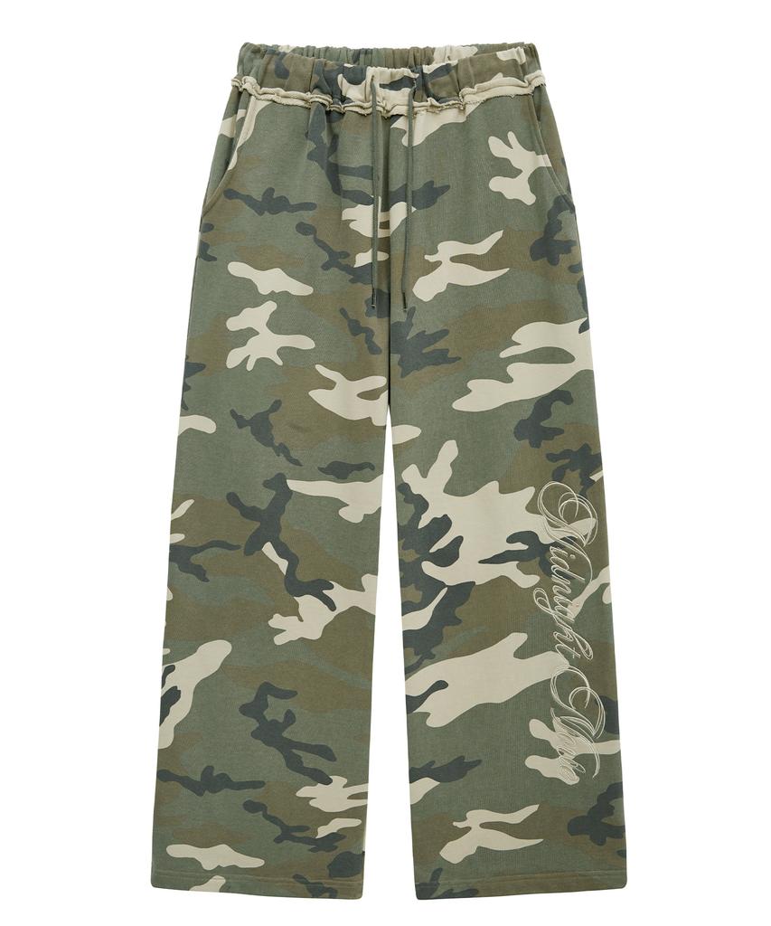 MIDNIGHT MOVE Lg Camo Pants (Beige)