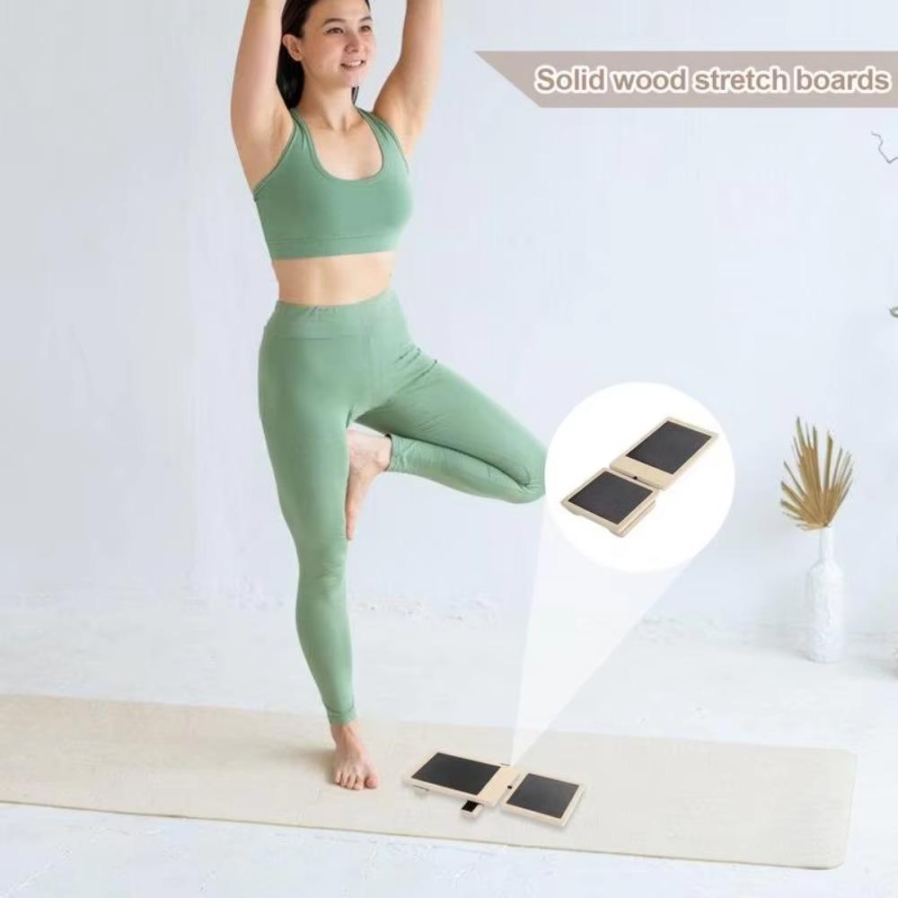 Wooden Ankle Balance Board Non-slip Wobble Board New Ankle Strengthener  Balance Training