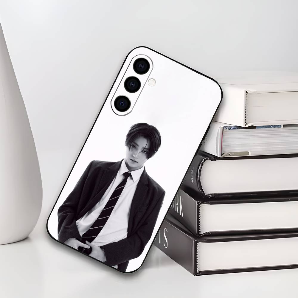 L-Lee S-Sang W-Won Boys II Planet Phone Case For Samsung Galaxy A73,A72,A71,A70,A53,A52,A51,Soft Silicone Black Cover Samsung a11