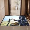 Anime T-Titanfall II Floor Mat Diatomite Bath Mat, Quick Dry Absorbent Non-Slip Door Mat