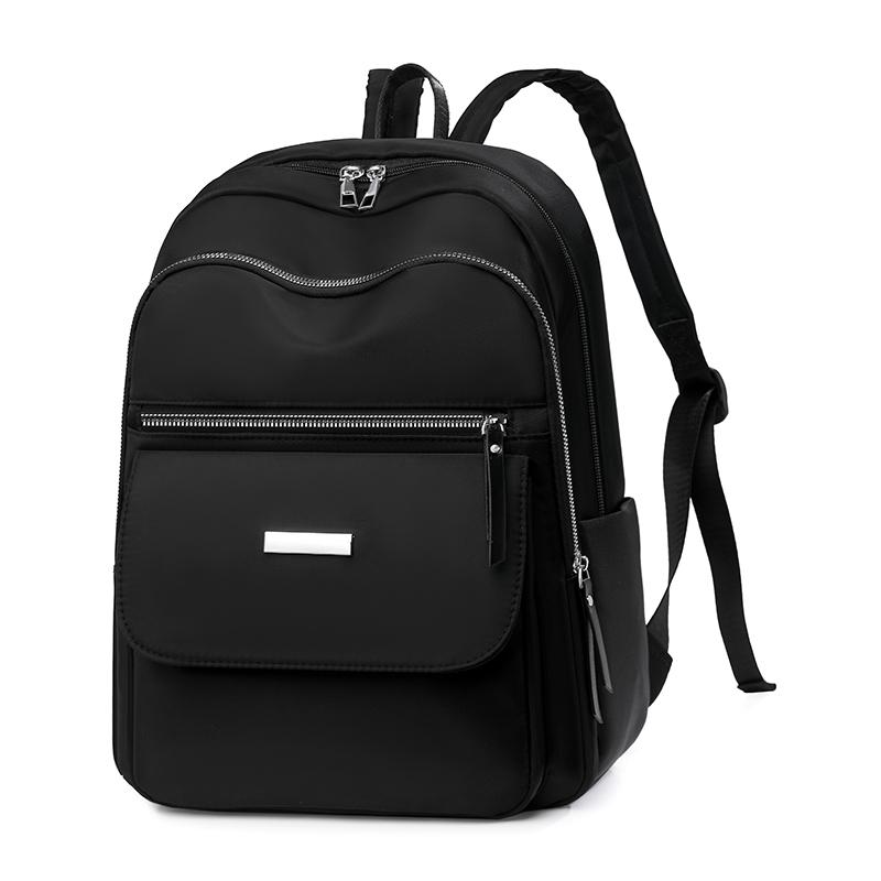 Women's Solid Color Backpack Lightweight Large Capacity Backpack