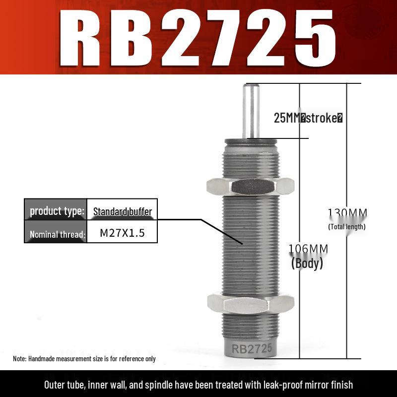 Amortizor Hidraulic cu Tampon pentru Roboți AC0806 1007 AD1416