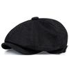 Beret & Octagon Cap For Men Women, Newsboy Painter Hat British Vintage Style, Unisex Retro Flat Cap
