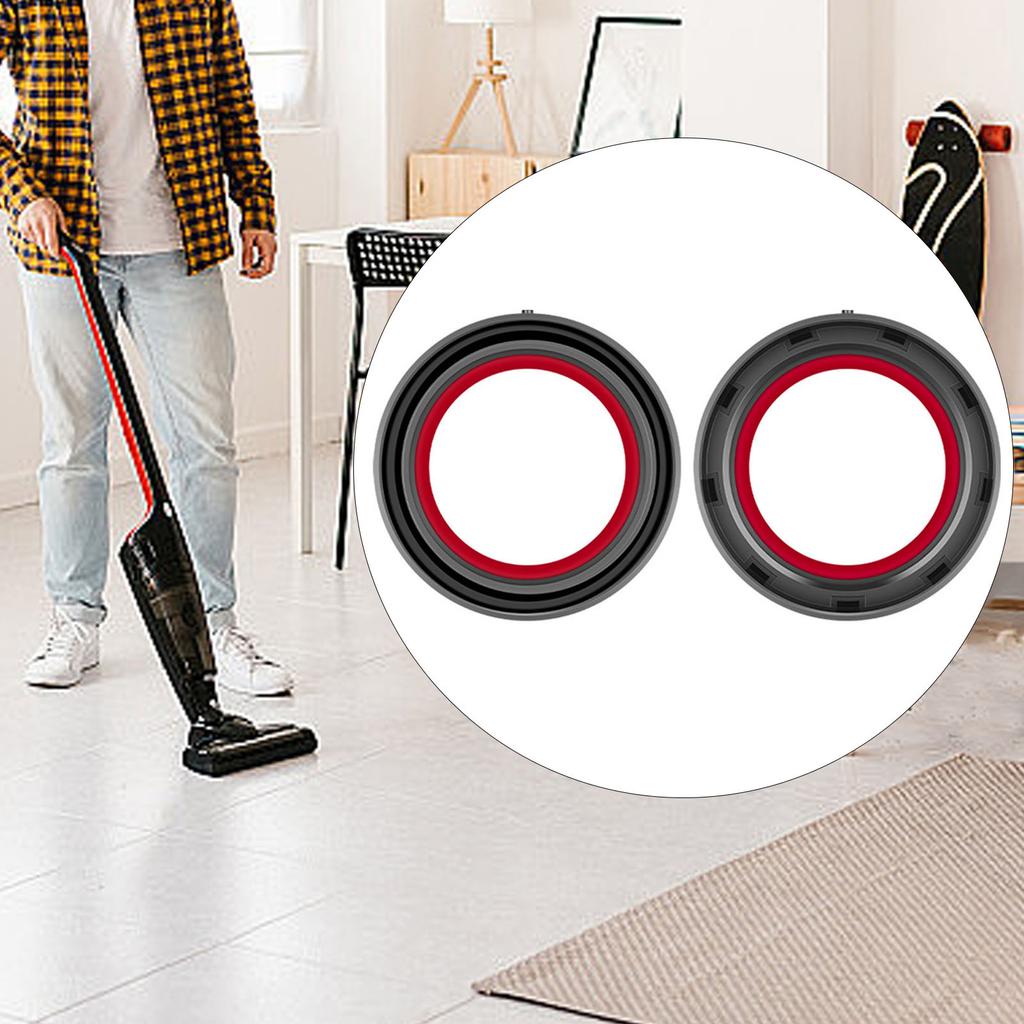 Filtro Cestello Raccogli Polvere Superiore di Ricambio per Aspirapolvere V11 V10 Parti Anelli di Tenuta Cestello Raccogli Polvere Parte di Ricambio Fissa