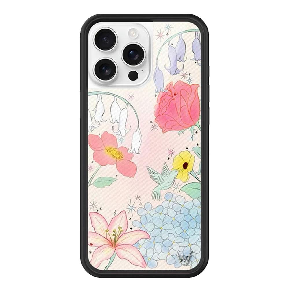 

Чехол для телефона Дикие цветы Голубой колокольчик Мечты Вишня для iPhone 17 16Pro Max 15plus 14 12 13 Лила Мосс Мечтательные Сердца WF 3D Покер For iPhone 16 Pro