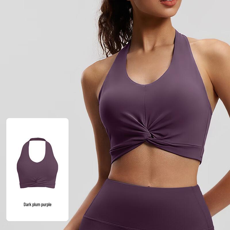 

Halter Neck Back Sports Bra Yoga Vest XL