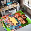 Cocomelon Printed Carpet Rug for Office Chair Living Room Bedroom Kitchen Room Decor Gifts