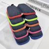 Fashion Denim Fabric Glasses Box Zipper Sunglasses Protection Container Eyeglasses Case Reading Glasses Organizer Carry Bag