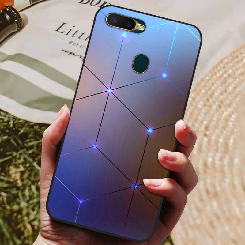 For OPPO A5S Case 6.2" Soft Silicon TPU Phone Back Cover For Oppo A5s CPH1909 AX5S Cases Oppo AX7 A7 Bumper Fundas Coque Shell