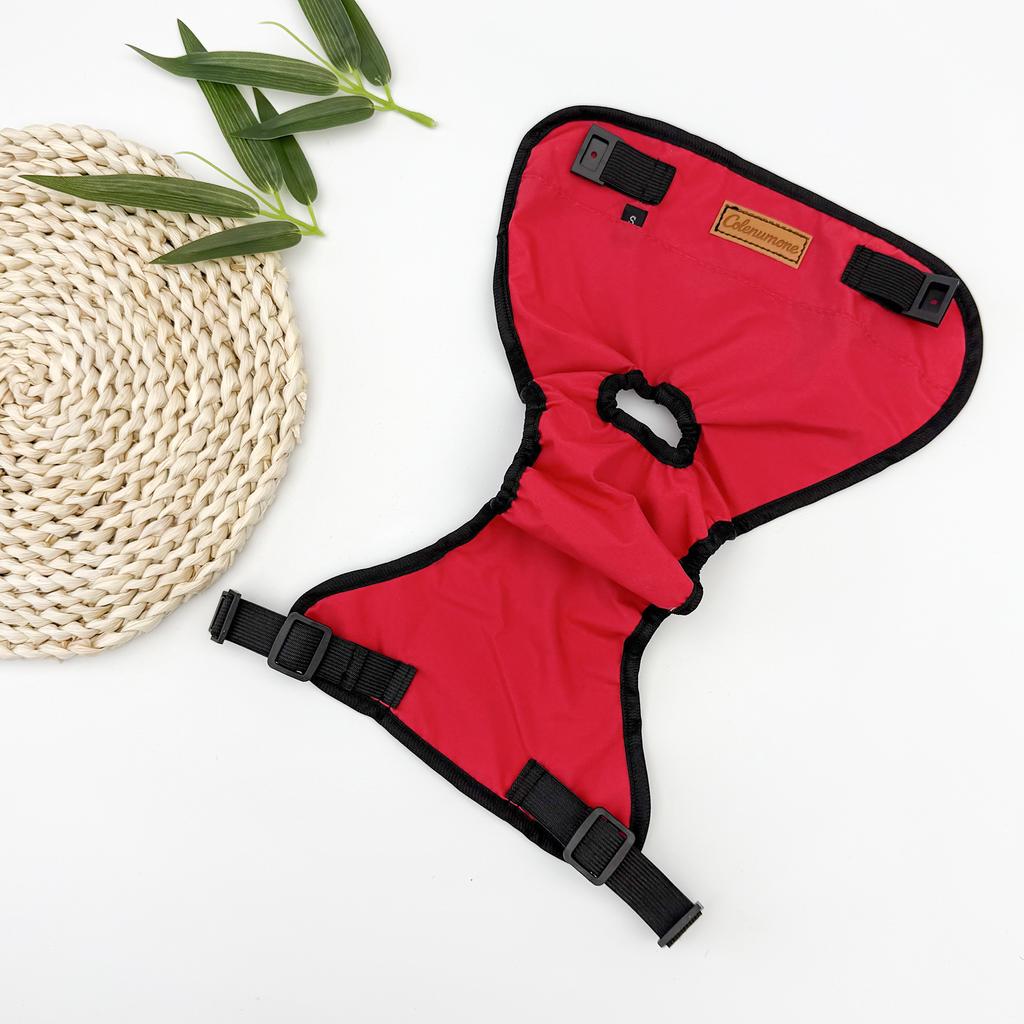 Dog Physiological Pants Diapers Reusable Washed Dog Diapers Absorbability Adjustable Pet Dog Underwear Shorts