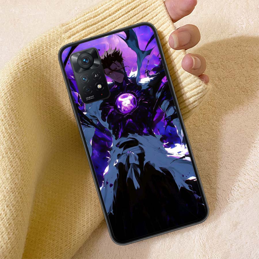 Bleach Aizen Sousuke Phone Case For Redmi Note 13 14 15 Pro Plus 12 13C 12C 15C 9 10 10C 9T 9C 9A TPU Soft Cover Clear Cell Case