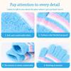 Fashion Warm Kids Winter Gloves Coldproof Full Finger Baby Gloves Soft Candy Color Knitted Gloves for 6-9 Years Old Outdoor