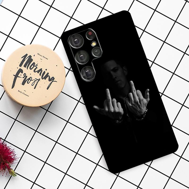 Middle Finger Case For Samsung Galaxy S24 FE S21 S22 S23 S25 Ultra S9 S10 Plus S20 FE S25 FE Phone Cover