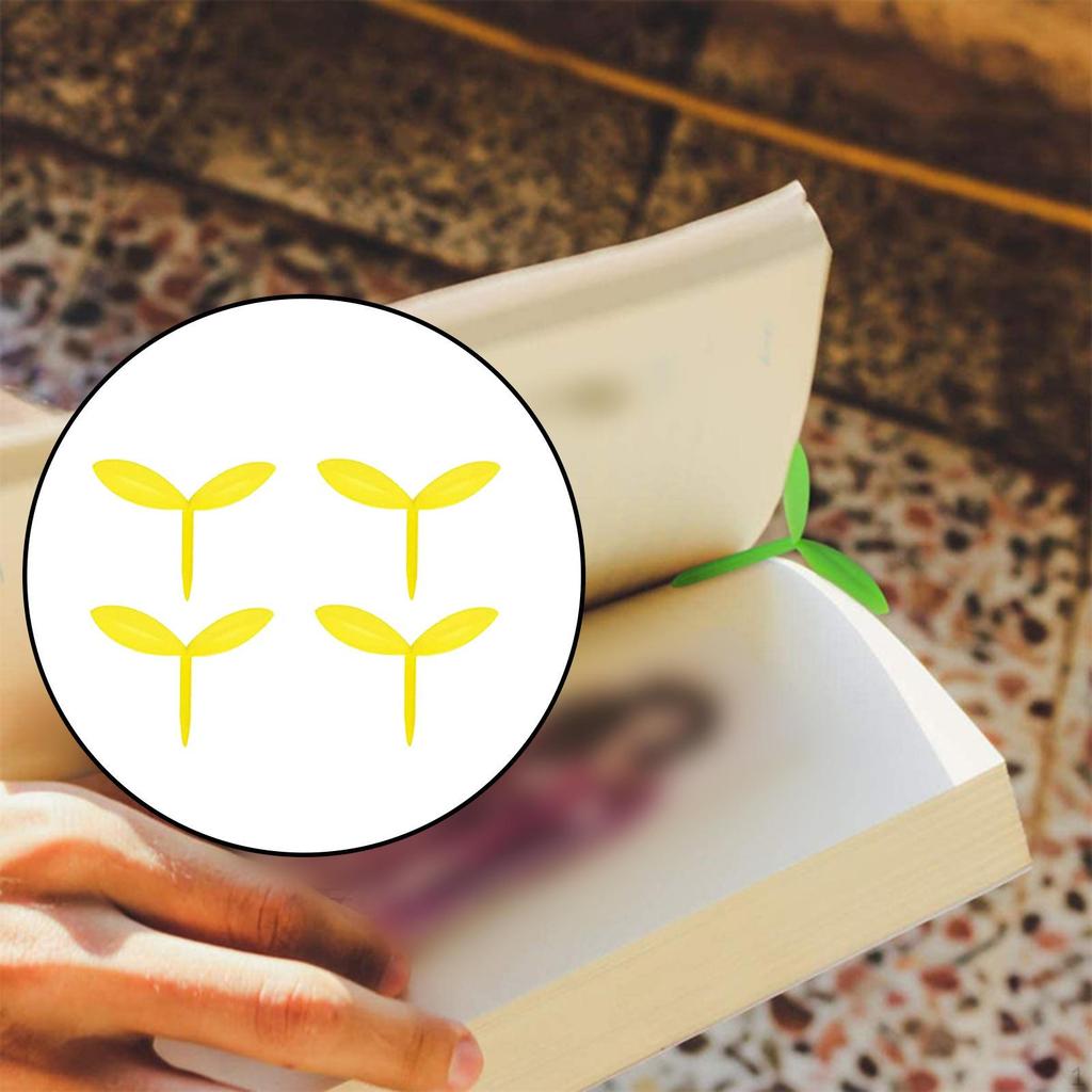 Cartoon Bookmarks, Creative Durable Holder Silicone Book Marker for Student Lovers Children