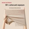 GUJIN Women's Pure Cotton Anti-Chafe Safety Boxer Briefs 2-Pack