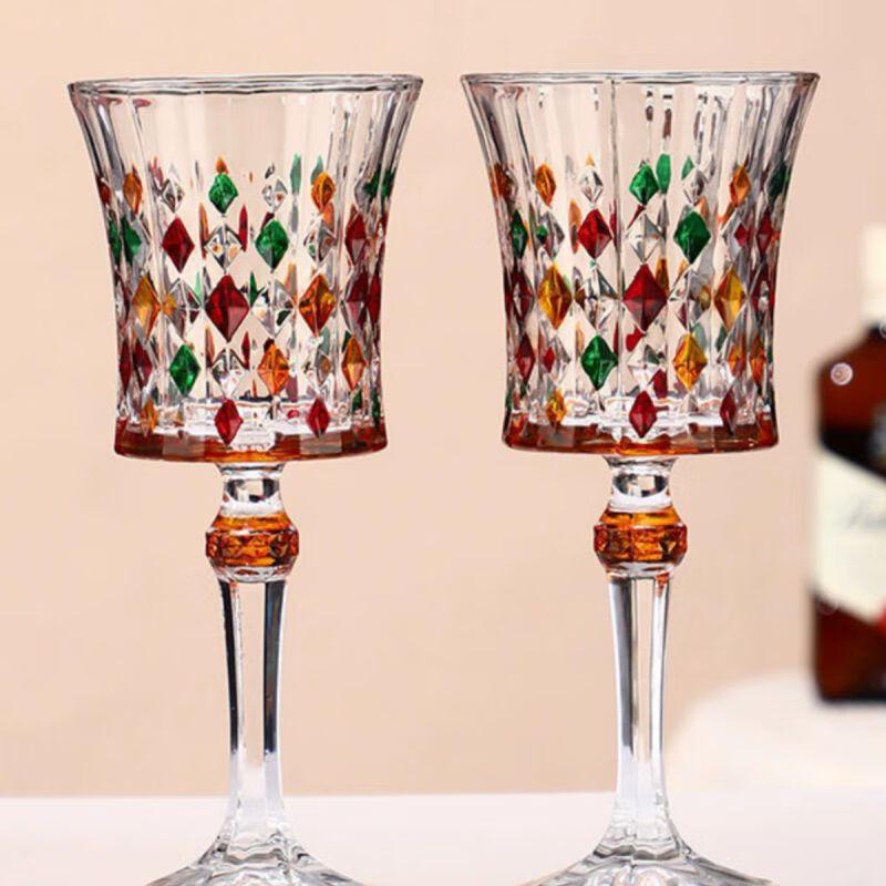 Handmade Crystal Spinning Wine Decanter