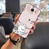 Shockproof Dirt-resistant Phone Case For Samsung Galaxy J6 2018/SM-J600F Durable Silicone Cartoon Anti-dust Soft Case