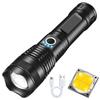 Liangtu P50 USB Rechargeable Zoomable LED Flashlight