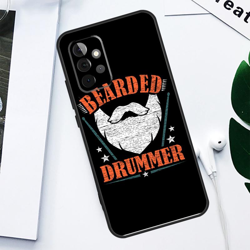 

Drum Drummer Music DJ For Samsung Galaxy A13 A53 A33 A54 A34 A14 A55 A35 A15 A05 A06 A16 A22 A32 A52 Phone Case Samsung A22 5G