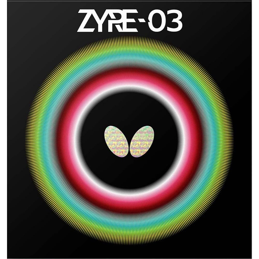 

Butterfly Zaiya 03 High Tension Table Tennis Rubber Spin Control Black 2.7mm